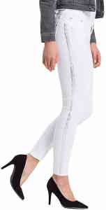 CROSS JEANS Adriane Super Skinny Damen Jeans weiß